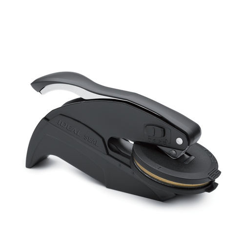 Trodat Embossing Seal 2" Diameter  Black or Chrome